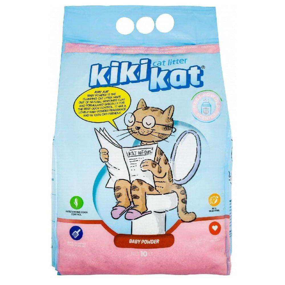 Kiki KatCat Litter Baby Powder 10 l.
