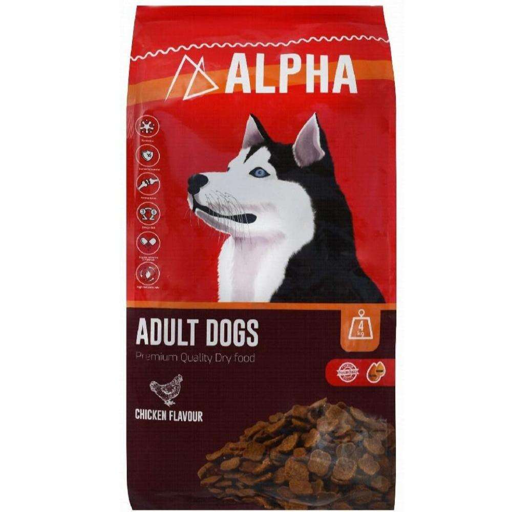 Alpha Dry Food Dog with Chicken 4 kg.