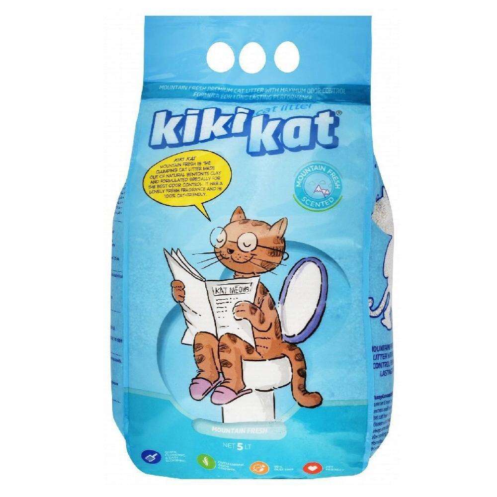 Kiki Kat Cat Litter Mountain Fresh 5 L.