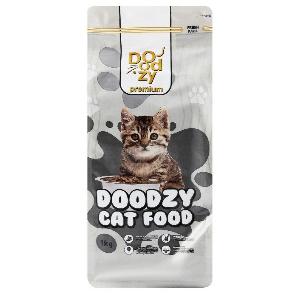 Doodzy Premium Dry Food for Adult Cats 1kg.