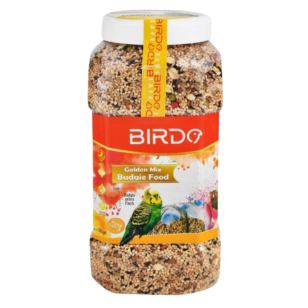 Birdo Budgie Golden Mix 900gm.