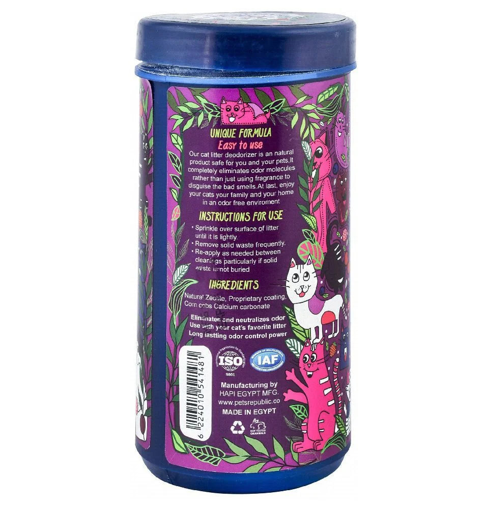 Pets Republic Active Cat Litter Deodorizer Powder La Fraise Scent 500 g.
