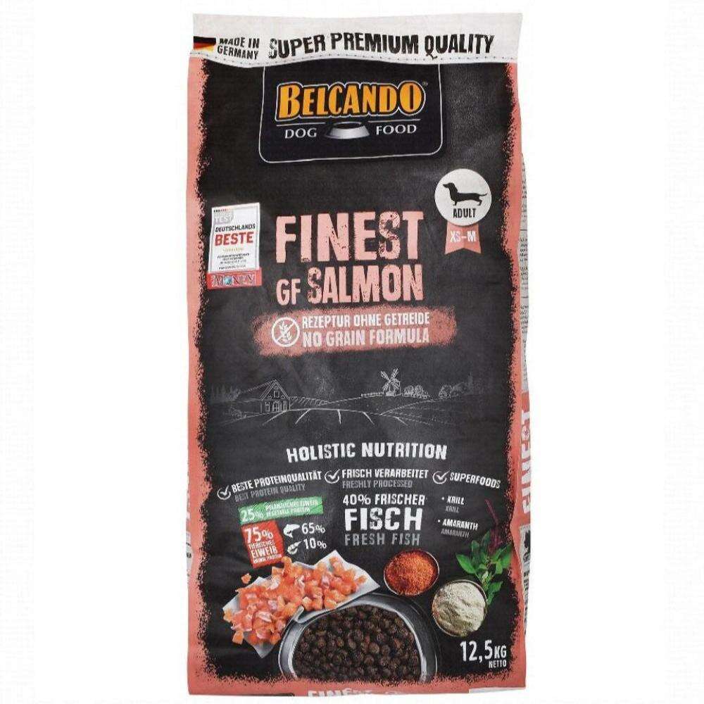 Belcando Finest Salmon For Mini Adult Dogs ( XS-M ) 12.5 KG.