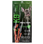 K9 Meaty Sticks Dog Treats - Pack of 3 (Lamb - Turkey - Tuna & Shrimp - Chicken & Liver - Duck).