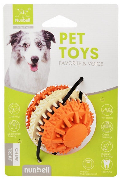 Nunbell Dog Chew Ball Toy