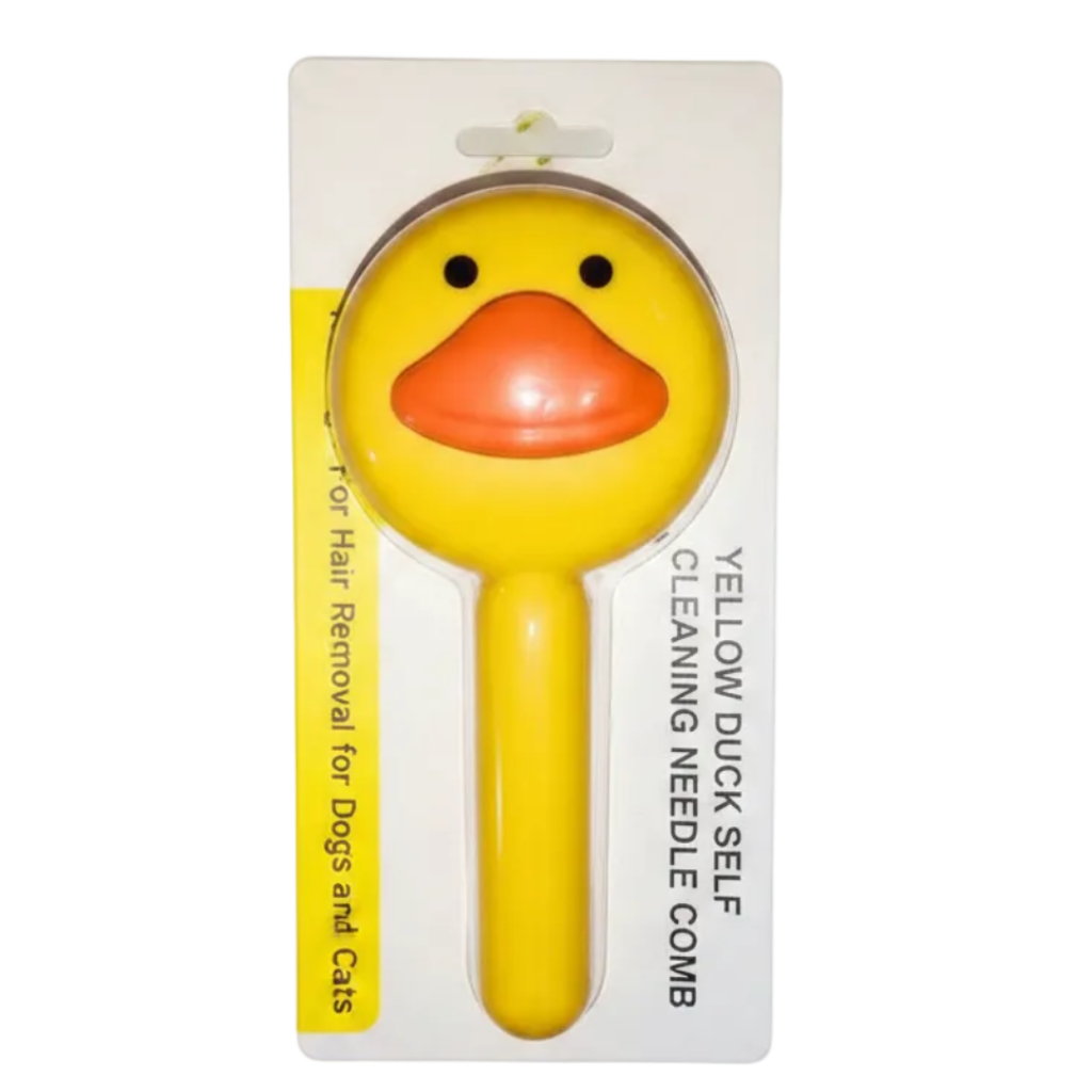 Duck-Shaped Pet Grooming Comb | For Cats & Dogs