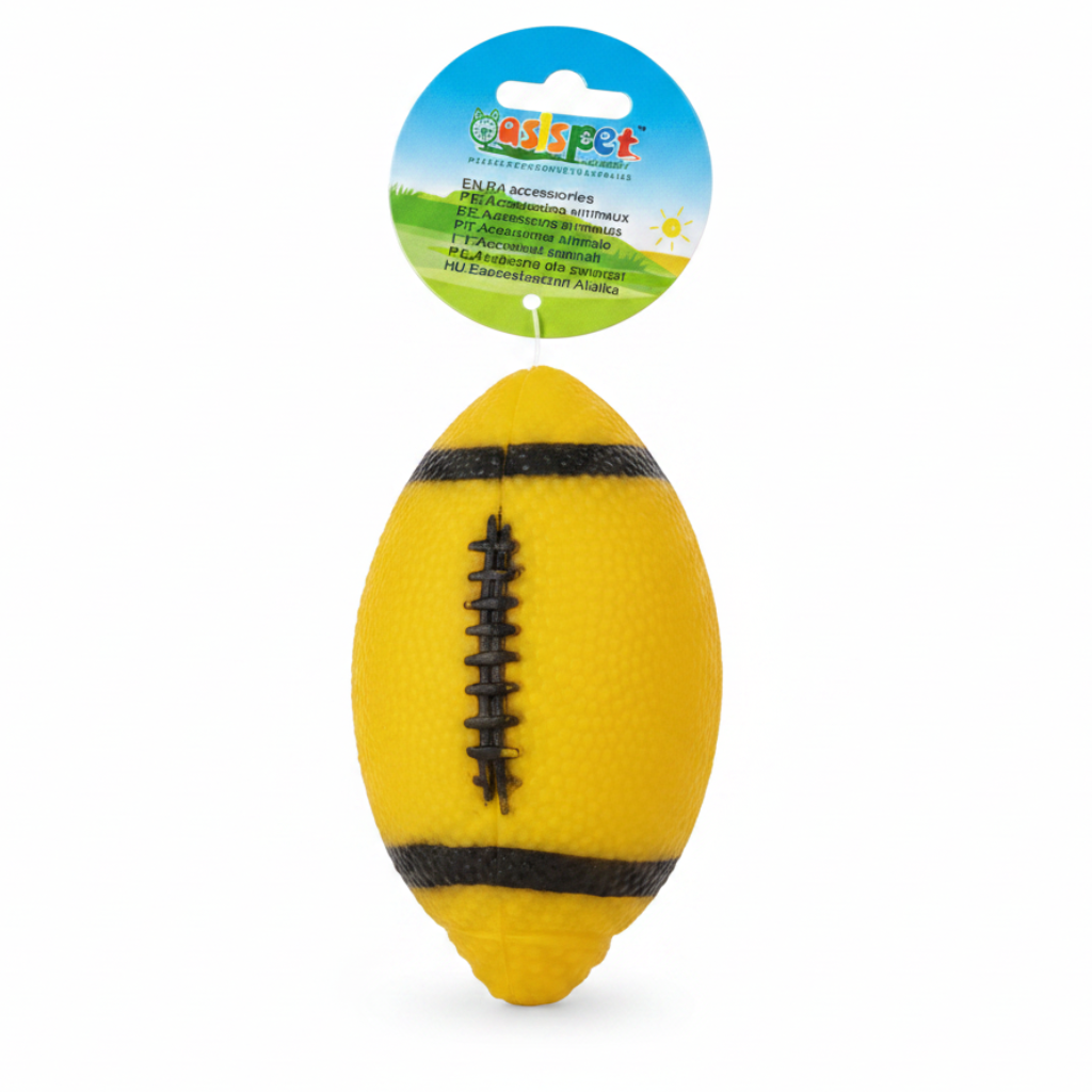 Dog American Football & Sound Toy